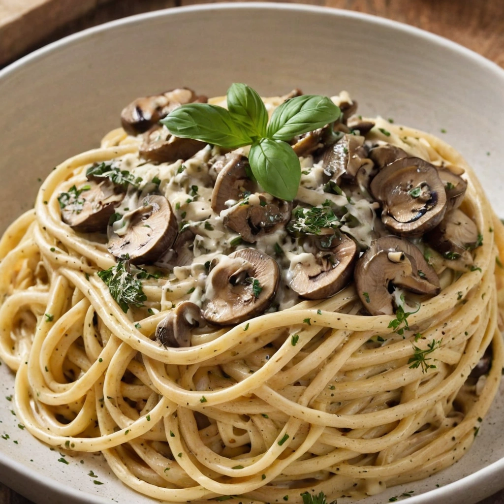 Truffle-Infused linguine - pizza la pasta